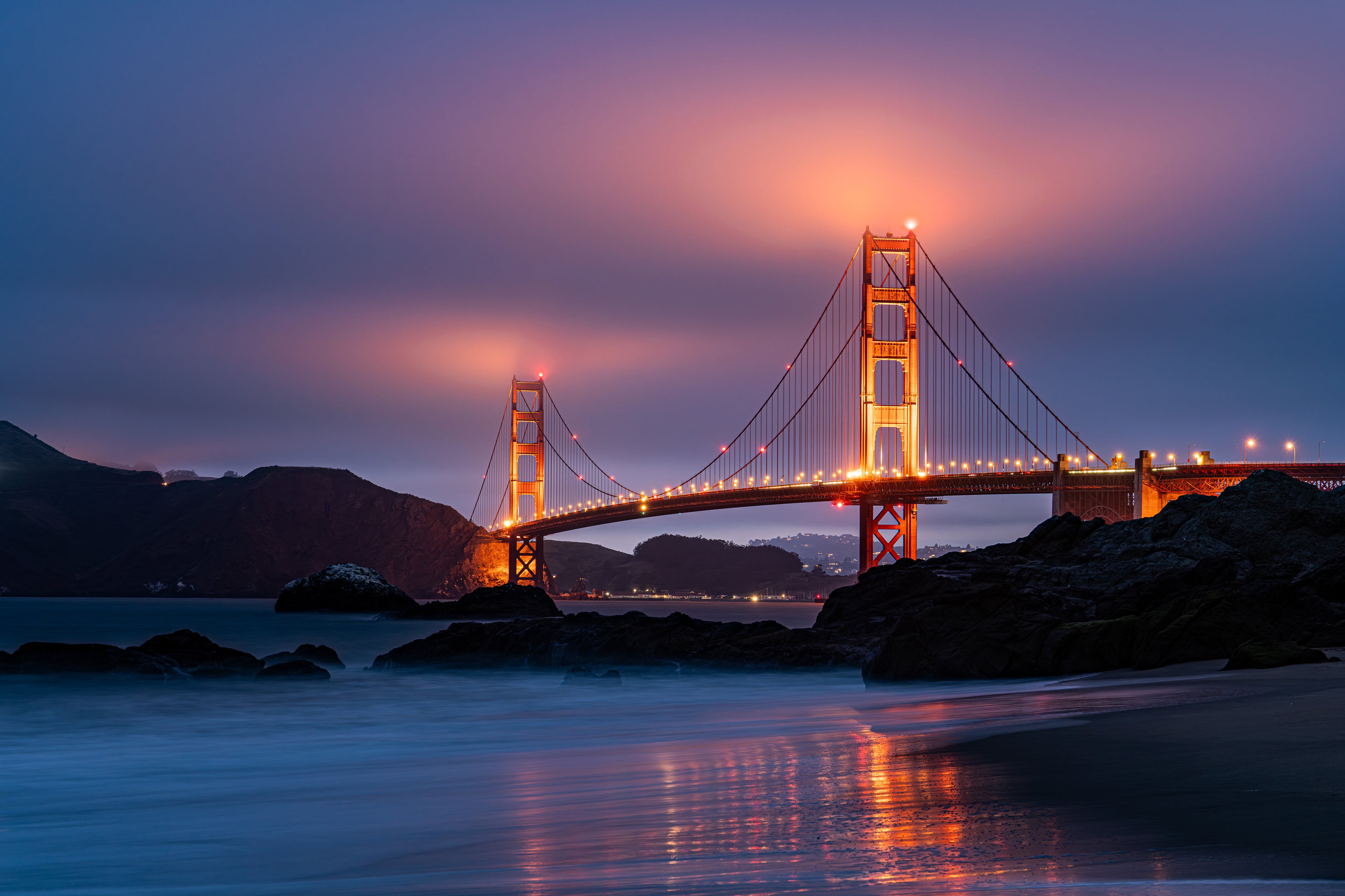 Golden Gate from Baker Beach lighted clouds.jpg