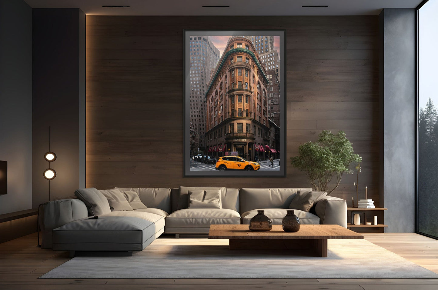 golden hour on wall street