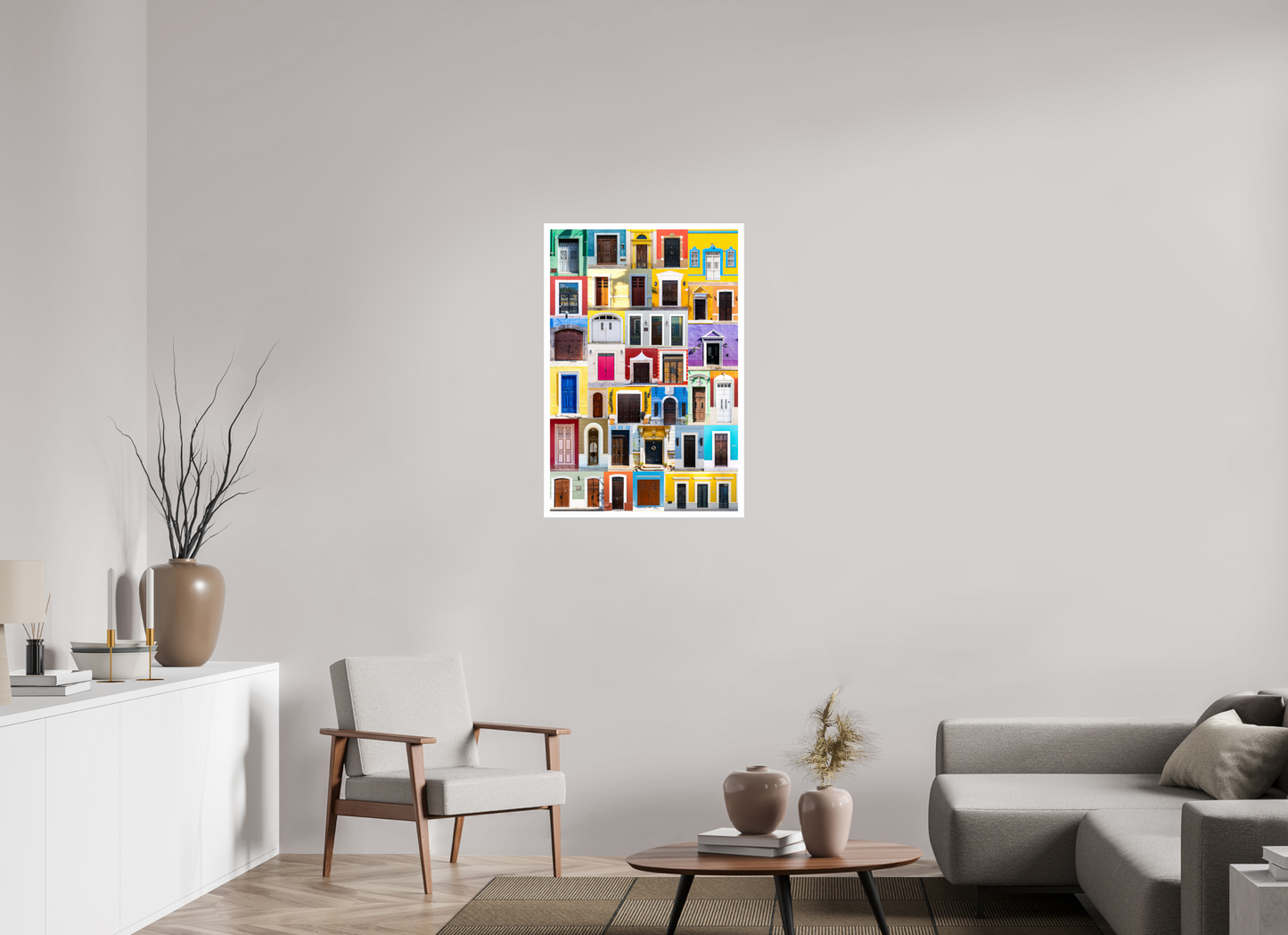 24 x 36″, Hahnemuhle Fine Art paper print .79" white border Portals in Color- Ascending