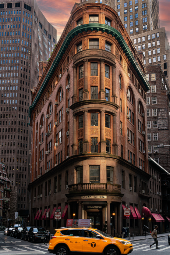 Main image golden hour on wall street